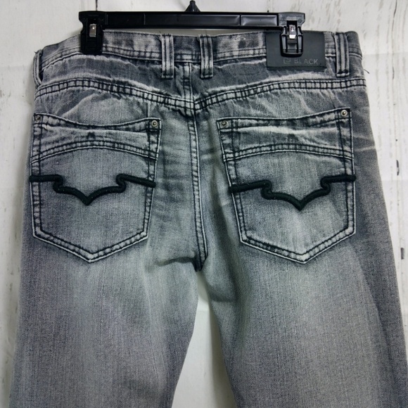 BLack Skinny 36/32 Men's Light Black Jeans 36x32 - Picture 5 of 7